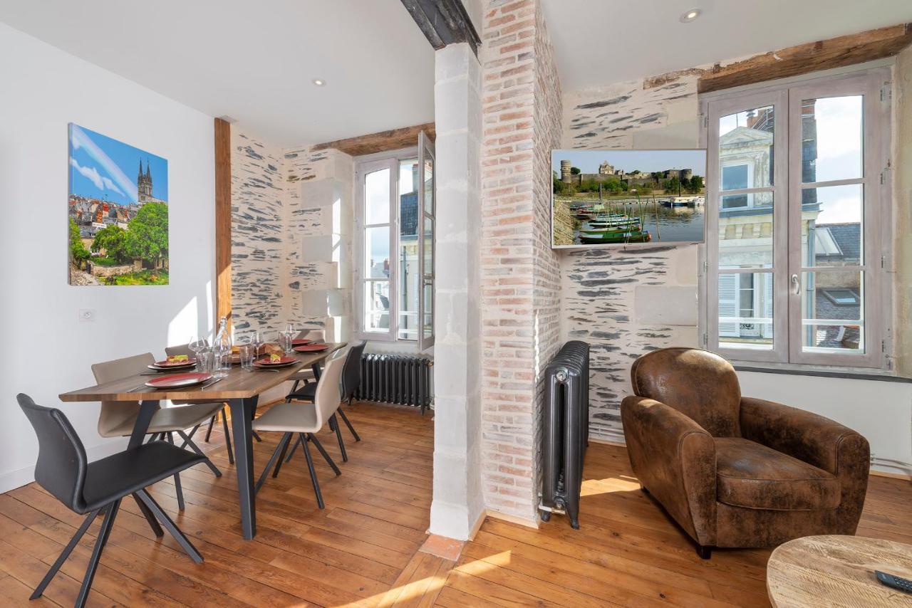 Appartements Lumineux Et Charmants En Coeur De Ville Angers Exteriör bild