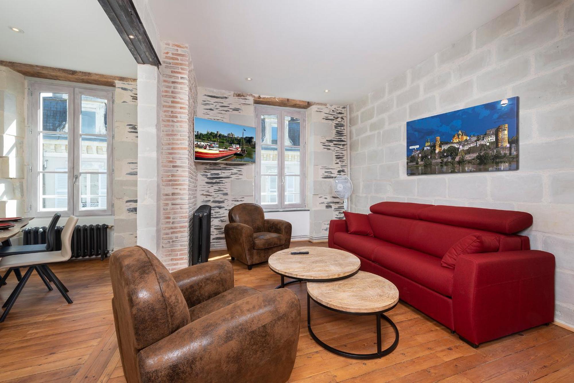 Appartements Lumineux Et Charmants En Coeur De Ville Angers Rum bild