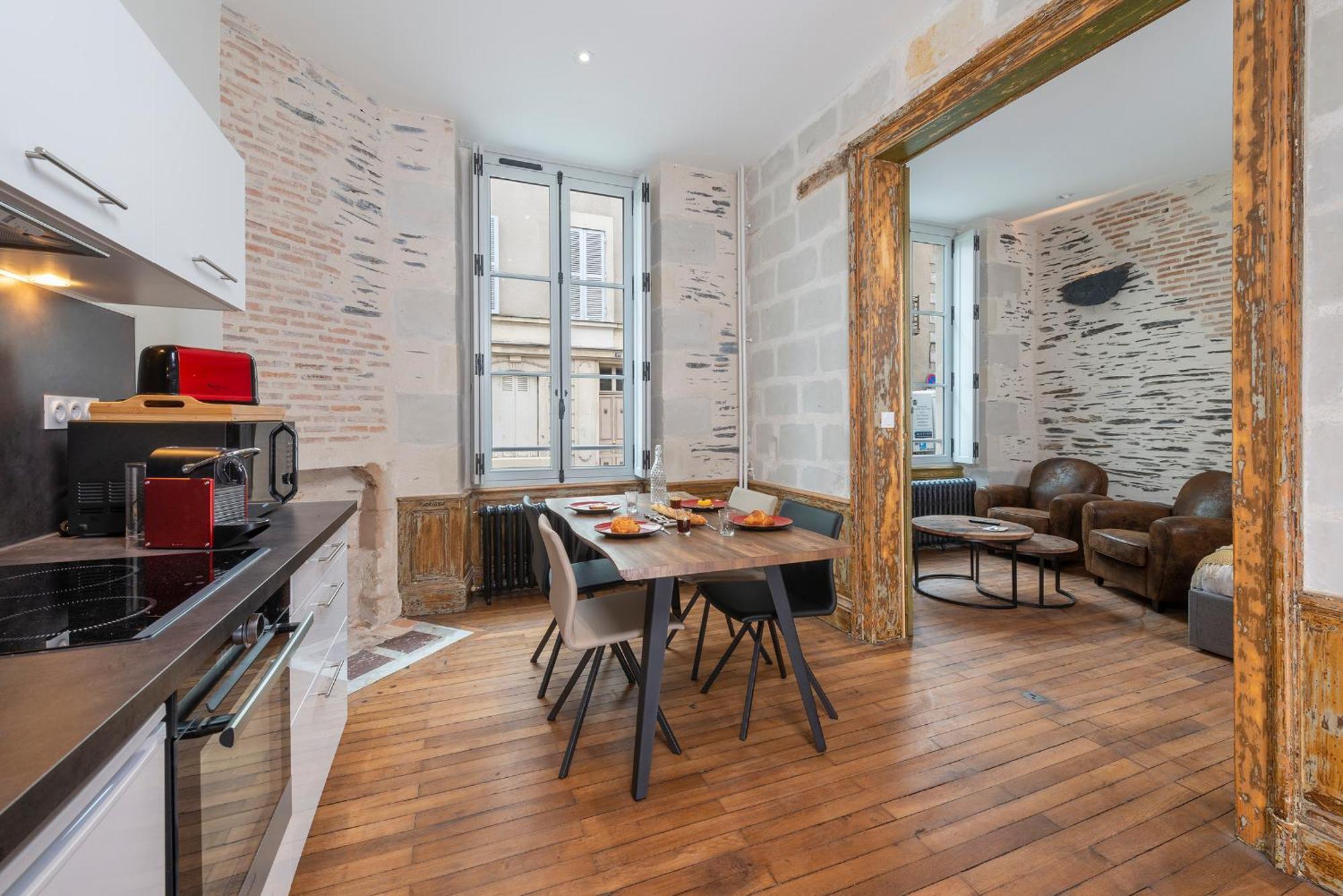 Appartements Lumineux Et Charmants En Coeur De Ville Angers Rum bild